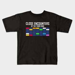 Close Encounters of the Third Kind, Musical-tone Color Code Board Kids T-Shirt
